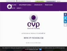 Tablet Screenshot of cvp-packaging.com